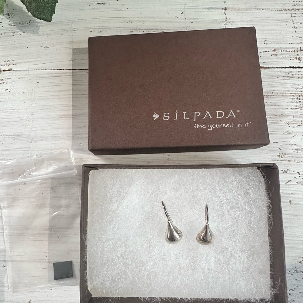 Silpada Sterling Silver Drop Earrings